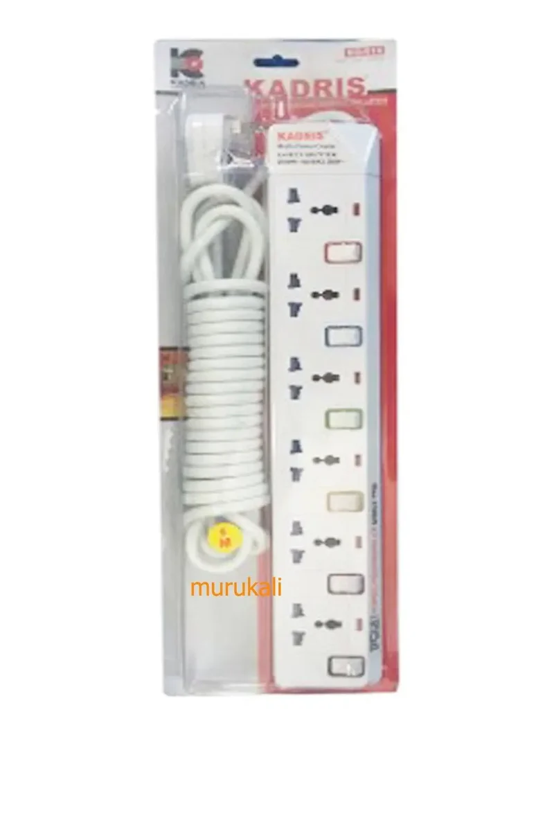 KADRIS MULT SOCKET (POWER STRIPS) 3 - 6 POTS